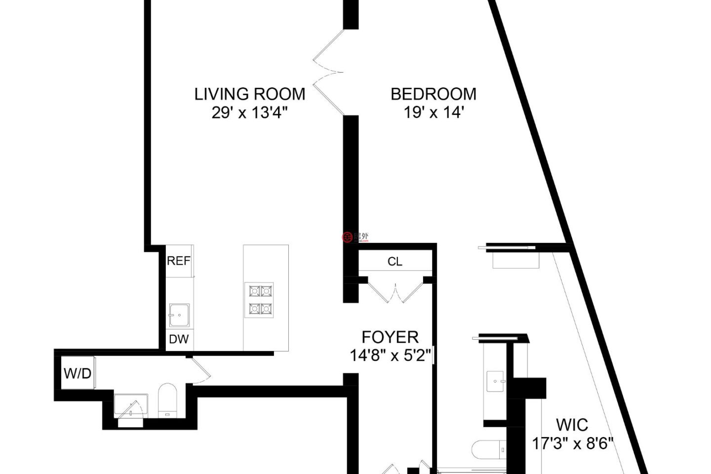 美国纽约州纽约的公寓，44 East 12th Street 9A，编号77068831